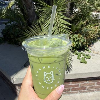 Thank You Coffee - Iced matcha latte - Coffee & Tea Near Me - Anaheim, California Thank You Coffee - Iced matcha latte - Coffee & Tea Near Me - Anaheim, California