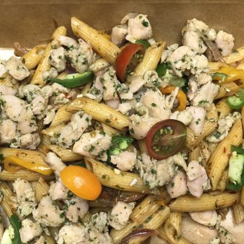 Sunday Kitchen - Thai Pesto pasta with chicken - Caterers Near Me Sunday Kitchen - Thai Pesto pasta with chicken - Caterers Near Me