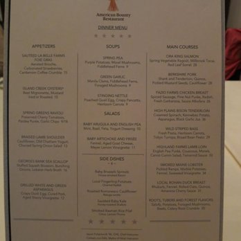 American Bounty Restaurant - New American Near Me - Hyde Park, New York American Bounty Restaurant - New American Near Me - Hyde Park, New York