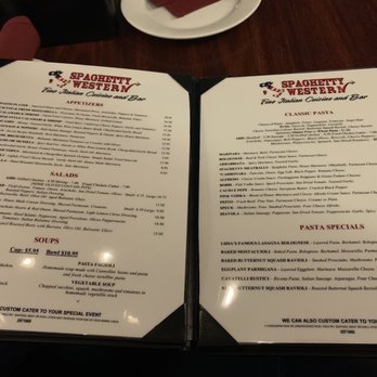 Spaghetty Western - Food menu - Italian Near Me - Las Vegas, Nevada Spaghetty Western - Food menu - Italian Near Me - Las Vegas, Nevada