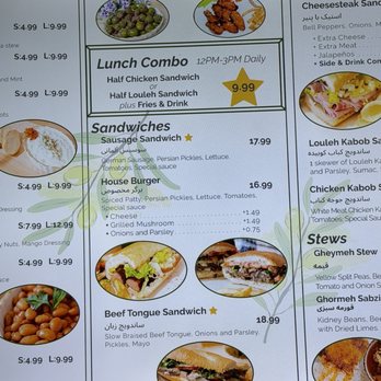 Zeytoon Café - Menu - Cafes Near Me - Glendale, California Zeytoon Café - Menu - Cafes Near Me - Glendale, California