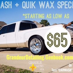 Grandeur Mobile Detailing - Ask about Our "Quik Wax" Special.