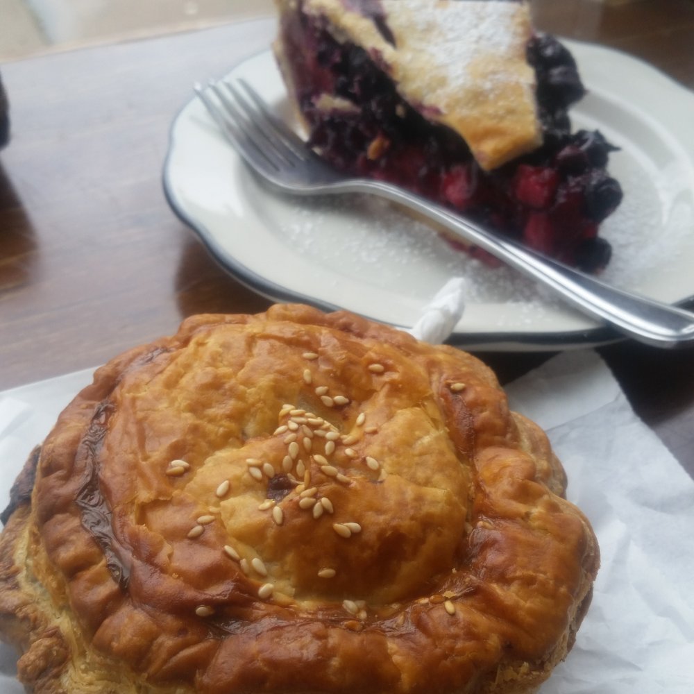 Proper Pie - Steak & Cheese and Blueberry & Apple pie - Desserts Near Me - Richmond, Virginia