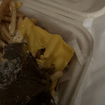Hummus - a meal in a styrofoam container - Mediterranean Near Me - Denver, Colorado