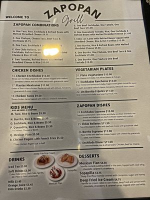 Menu photo 2 Zapopan Grill Chelsea, AL Menu photo 2 Zapopan Grill Chelsea, AL