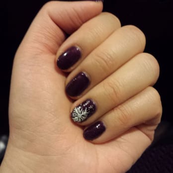 Professionail - Shellac set with art accent nail. - Nail Salons Near Me - Surrey, British Columbia Professionail - Shellac set with art accent nail. - Nail Salons Near Me - Surrey, British Columbia