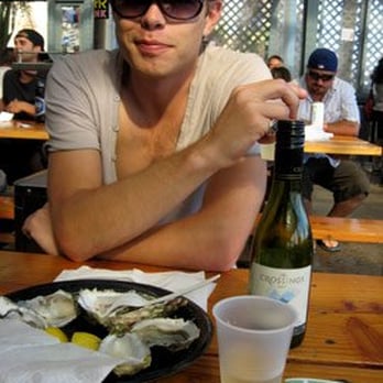 Neptune's Net - oysters and half bottle of sav blanc....mmmmmm.... - Seafood Near Me - Malibu, California Neptune's Net - oysters and half bottle of sav blanc....mmmmmm.... - Seafood Near Me - Malibu, California