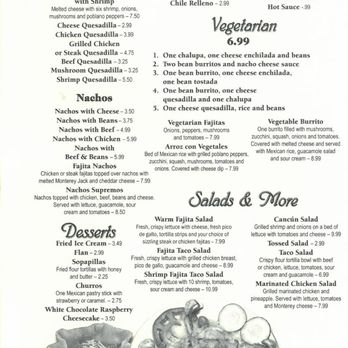 Hacienda El Asadero - the menu for hacienda el asadero - Mexican Near Me - Washington, Indiana