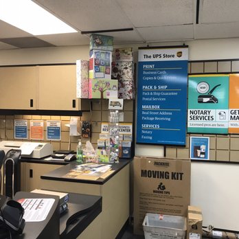 The UPS Store - Supplies & services signage. - Shipping Centers Near Me - Afb, New Jersey