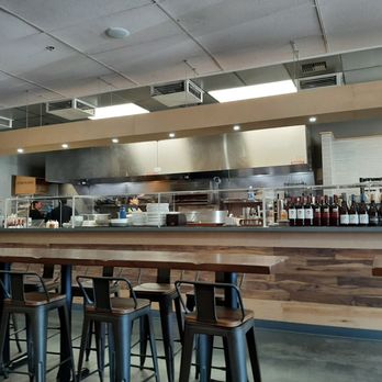 Corner Table - Interior Of Restaurant  ( Open Kitchen) - Breakfast & Brunch Near Me - Redwood City, California