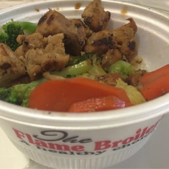 Flame Broiler - requesting "White-meat" means getting gross fatty meat.. :-/ - Fast Food Near Me - Torrance, California