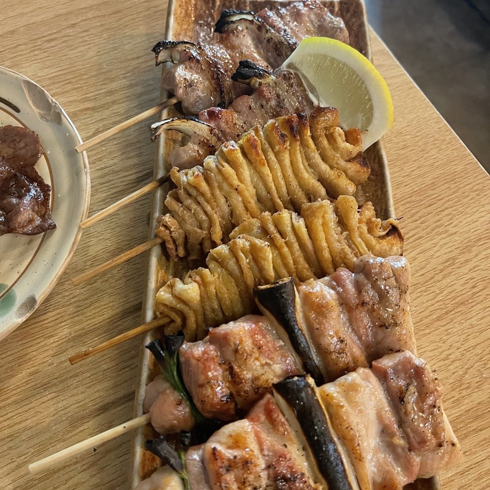 Torikyu - Pork, chicken skin and chicken thighs - Japanese Near Me - Honolulu, Hawaii Torikyu - Pork, chicken skin and chicken thighs - Japanese Near Me - Honolulu, Hawaii