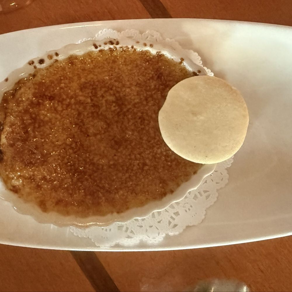 Vanilla burnt cream