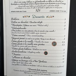 Menu Menu