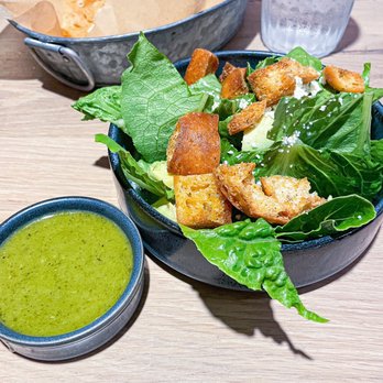 Cinco Ninos - Side Mexican Caesar Salad (6). Yum! The dressing is super tangy! - Mexican Near Me - Round Rock, Texas