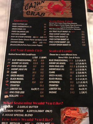 Menu photo 4 cajun wild crab Valdosta, GA Menu photo 4 cajun wild crab Valdosta, GA