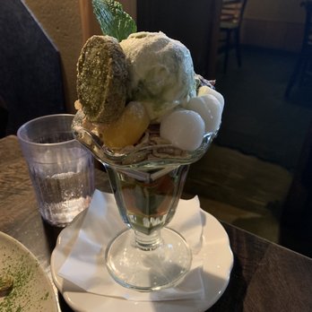 Cha-An - Green Tea Parfait - Japanese Near Me - New York, New York