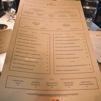 Café Riggs - Menu - Breakfast & Brunch Near Me - Washington, DC, District of Columbia