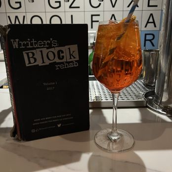 Writer's Block Rehab - Aperol spritz - Lounges Near Me - Philadelphia, Pennsylvania
