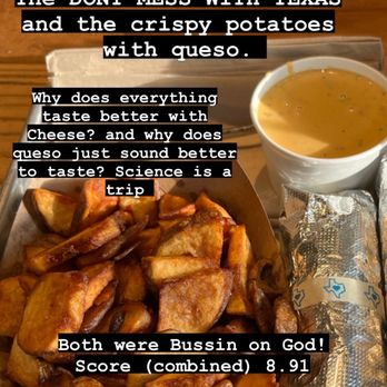 HomeState - Crispy Potatoes & Queso Don't Mess w/ Texas - Tacos Near Me - Pasadena, California HomeState - Crispy Potatoes & Queso Don't Mess w/ Texas - Tacos Near Me - Pasadena, California