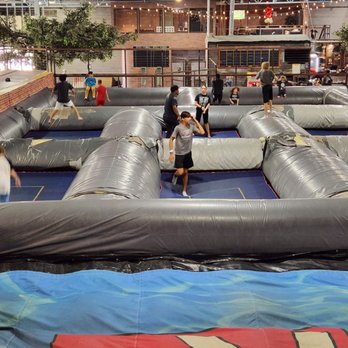 KTR Chandler - Torn damaged equipment everywhere! - Trampoline Parks Near Me - Chandler, Arizona KTR Chandler - Torn damaged equipment everywhere! - Trampoline Parks Near Me - Chandler, Arizona