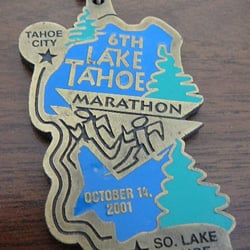 2001 finishers medal