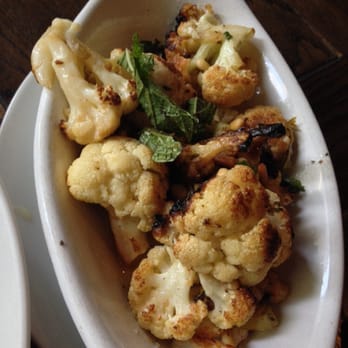 Siena Tavern - Roasted cauliflower side with toasted pine nuts and torn mint. I ate every bit! - Italian Near Me - Chicago, Illinois Siena Tavern - Roasted cauliflower side with toasted pine nuts and torn mint. I ate every bit! - Italian Near Me - Chicago, Illinois