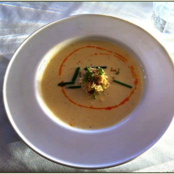 Table & Main - Charleston She-Crab Soup at Table & Main. - Southern Near Me - Roswell, Georgia