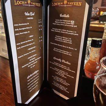 Locks’, stock and barrel Tavern - Drink menu - Wine Bars Near Me - Windsor Locks, Connecticut Locks’, stock and barrel Tavern - Drink menu - Wine Bars Near Me - Windsor Locks, Connecticut