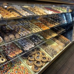 Assortment of delicious fresh baked cookies. Assortment of delicious fresh baked cookies.