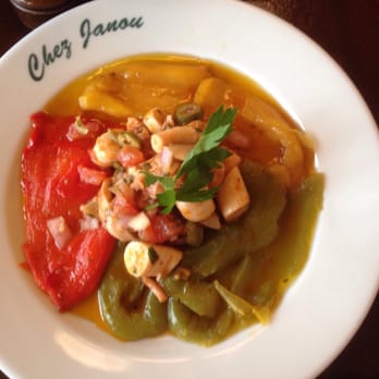 Chez Janou - Salade de Poivron - a little bland - Bistros Near Me - Paris, 75
