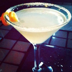 Bistro 101 - Having a lovely martini at the Bistro for girls night!