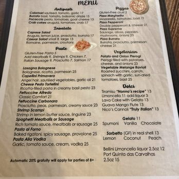 Dolce Vita Ristorante - Main menu - Coffee & Tea Near Me - Aurora, Colorado Dolce Vita Ristorante - Main menu - Coffee & Tea Near Me - Aurora, Colorado