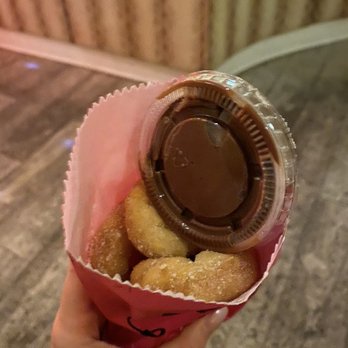Little Lucy's Mini Donuts - Cinnamon Sugar with Nutella dip add on - Food Trucks Near Me - Austin, Texas Little Lucy's Mini Donuts - Cinnamon Sugar with Nutella dip add on - Food Trucks Near Me - Austin, Texas