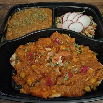 Haldi Chowk - Vegetable Enchiladas with side salad and chick peas. - Indian Near Me - Middletown, New Jersey