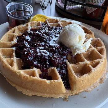 Toast & Jam - Marion berry waffle - Breakfast & Brunch Near Me - Salem, Oregon
