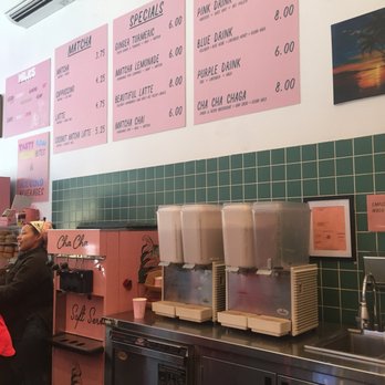 Cha Cha Matcha - Menu - Coffee & Tea Near Me - New York, New York