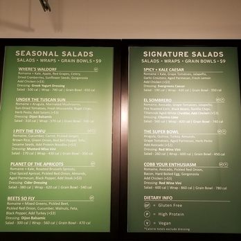 Evergreens - Menu as of 1/18/2020 - Salad Near Me - Beaverton, Oregon Evergreens - Menu as of 1/18/2020 - Salad Near Me - Beaverton, Oregon