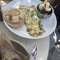 Omelette. Omelette.