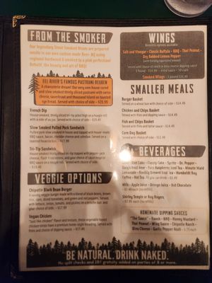 Menu photo 4 Eel River Brewing Fortuna, CA