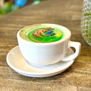 Cafe Astoria - There she is in all her glory. The rainbow matcha latte. - Coffee & Tea Near Me - Saint Paul, Minnesota Cafe Astoria - There she is in all her glory. The rainbow matcha latte. - Coffee & Tea Near Me - Saint Paul, Minnesota