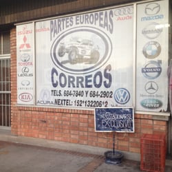Partes Europeas Correos - Fachada de Partes Europeas Correos.
