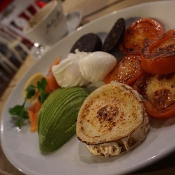 Em’s Kitchen - Here is my "healthy breakfast" with goats cheese added and black putting - Breakfast & Brunch Near Me - Beckenham, KEN Em’s Kitchen - Here is my "healthy breakfast" with goats cheese added and black putting - Breakfast & Brunch Near Me - Beckenham, KEN