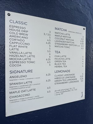Menu photo 1 Jetty Coffee Roasters Los Angeles, CA Menu photo 1 Jetty Coffee Roasters Los Angeles, CA