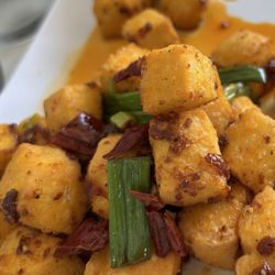 84.Hot Spicy Fried Tofu
