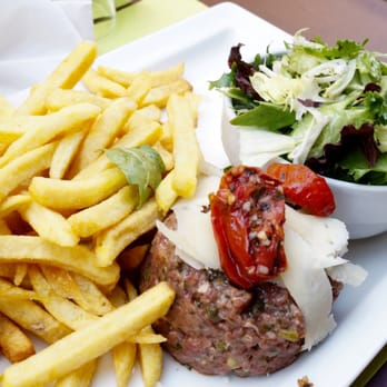 La Cave Gourmande - Beef tartare. - Bistros Near Me - Paris, 75 La Cave Gourmande - Beef tartare. - Bistros Near Me - Paris, 75