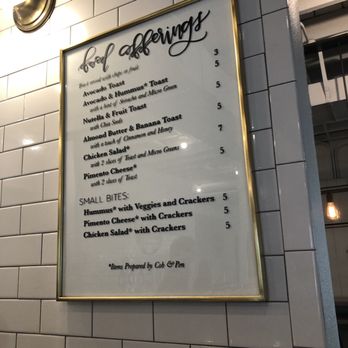 Concord Coffee - Food offerings - Coffee & Tea Near Me - Lakeland, Florida