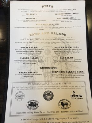 Menu photo 8 The Still Room Missoula, MT Menu photo 8 The Still Room Missoula, MT