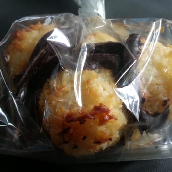Twofish Baking - Macaroons dipped in chocolate. - Breakfast & Brunch Near Me - Stewarts Point, California Twofish Baking - Macaroons dipped in chocolate. - Breakfast & Brunch Near Me - Stewarts Point, California
