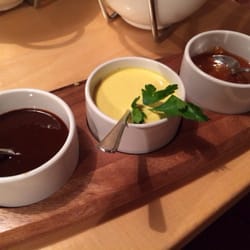 Cafe-Pension Fritz - Dipping sauces.